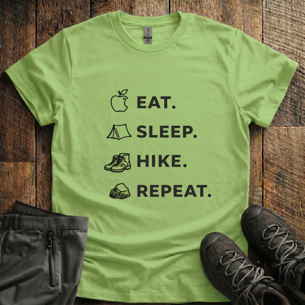 Eat Sleep Hike Repeat -Shirt