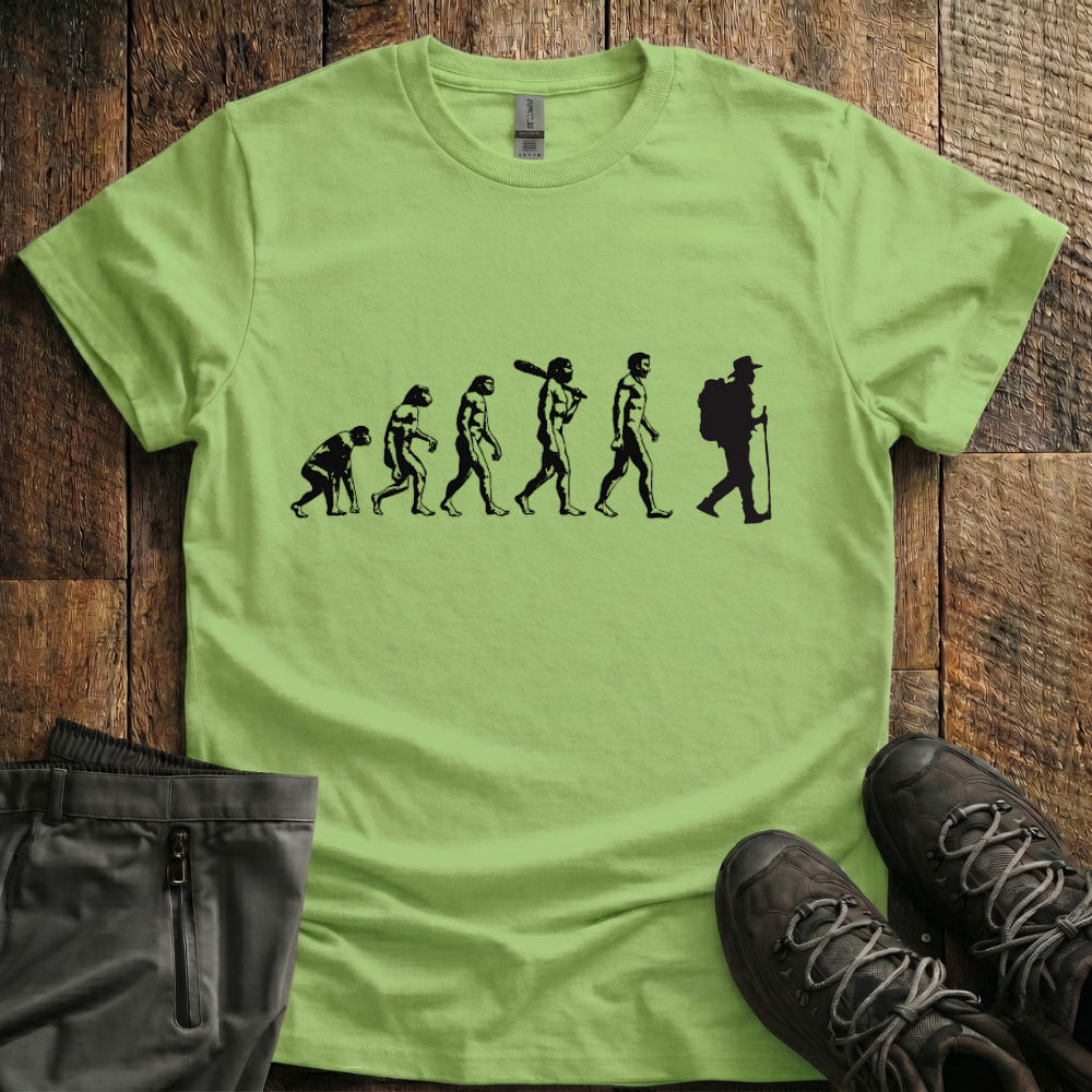Evolution Of Hiker T-Shirt