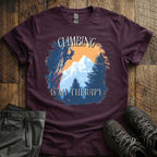 Climbing Is My Therapy Tee
