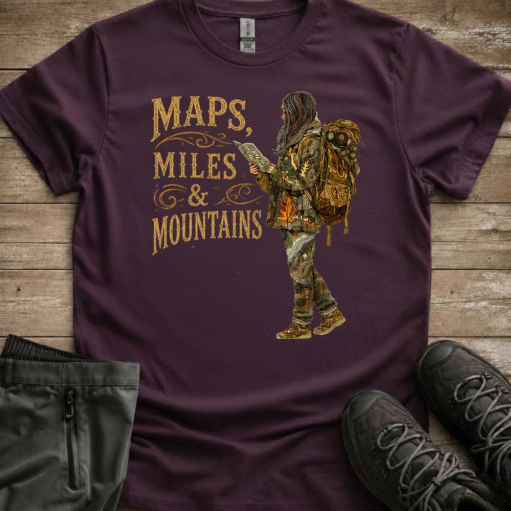 Maps n Miles Tee