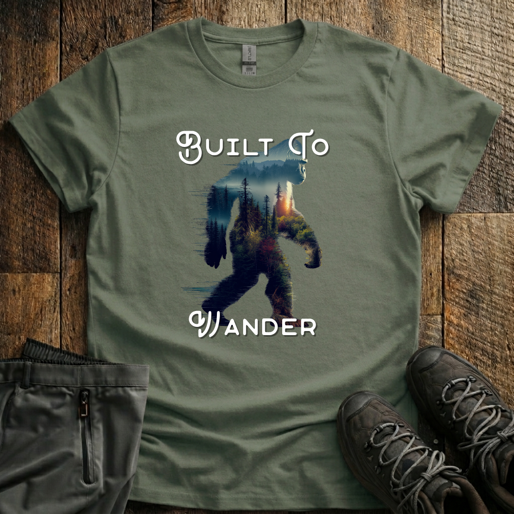 The Wandering Bigfoot T-Shirt