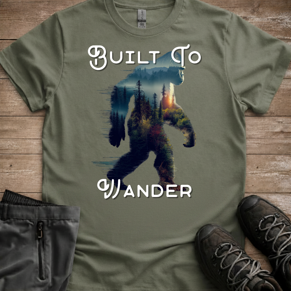 The Wandering Bigfoot — Outdoor Adventure Tee
