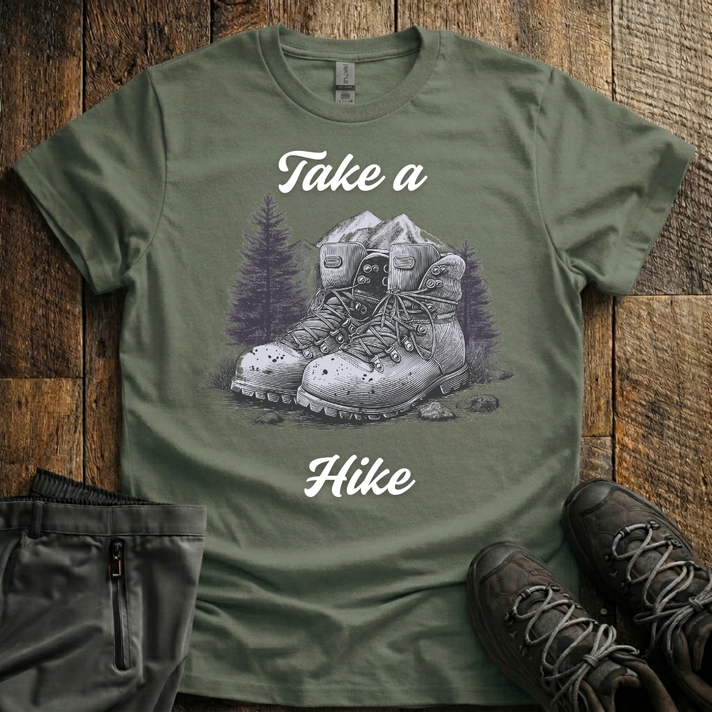 Take A Hike Boot V.4 T-Shirt