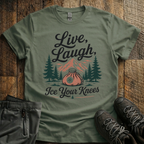 Live Laugh Ice Your Knees T-Shirt