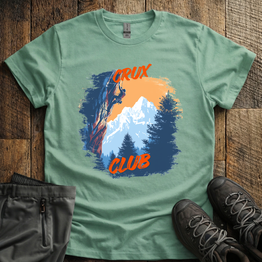 Crux Club Climbing T-Shirt