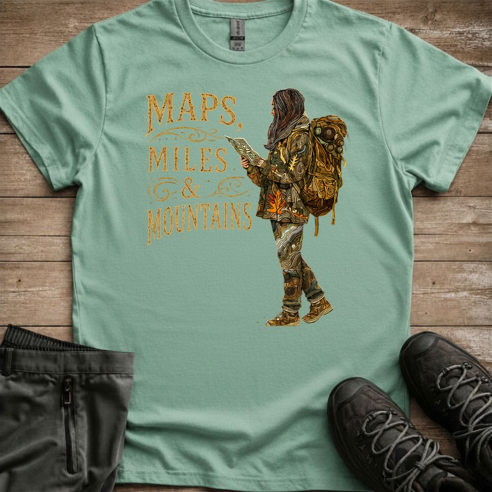 Maps n Miles Tee