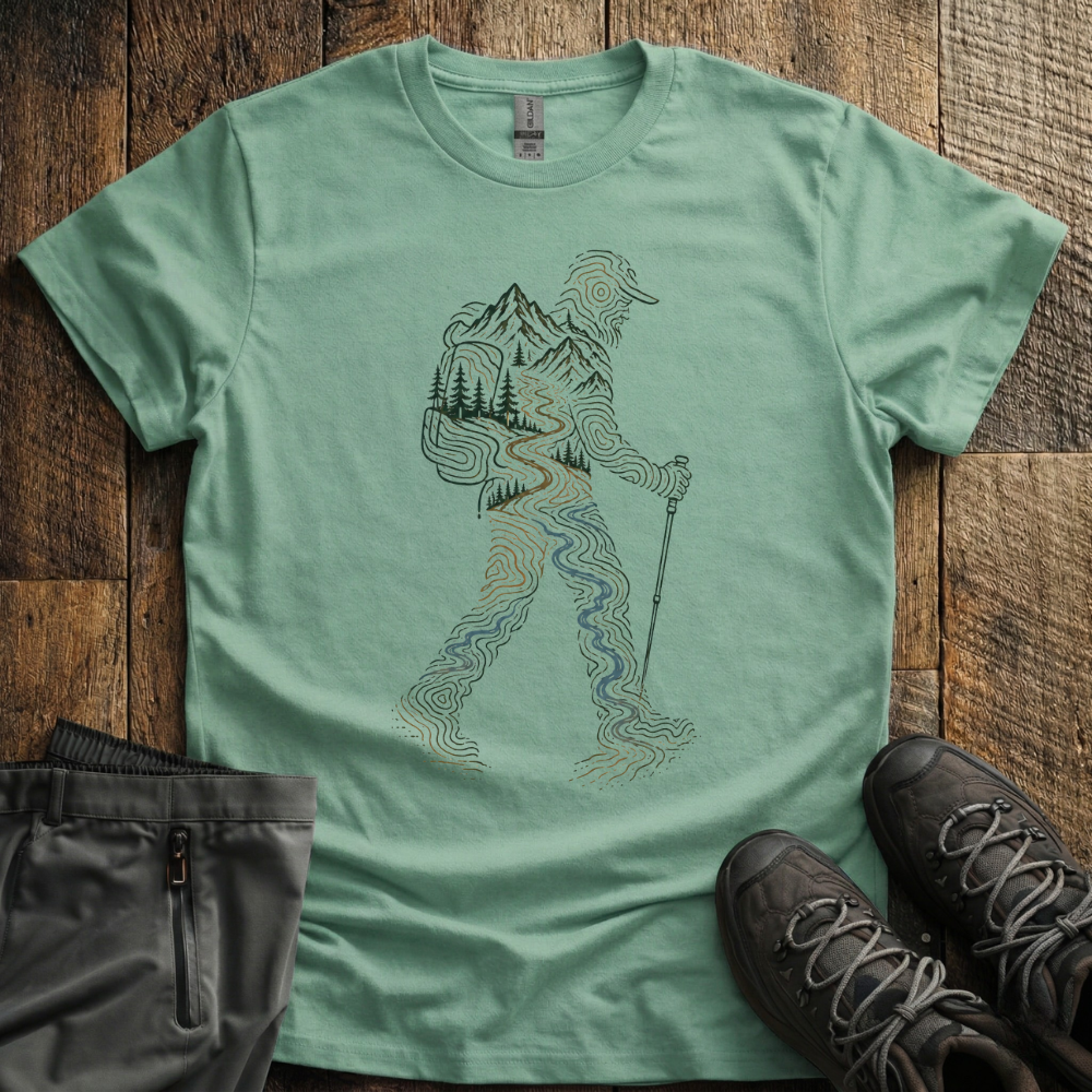 Contours Of Adventure T-Shirt
