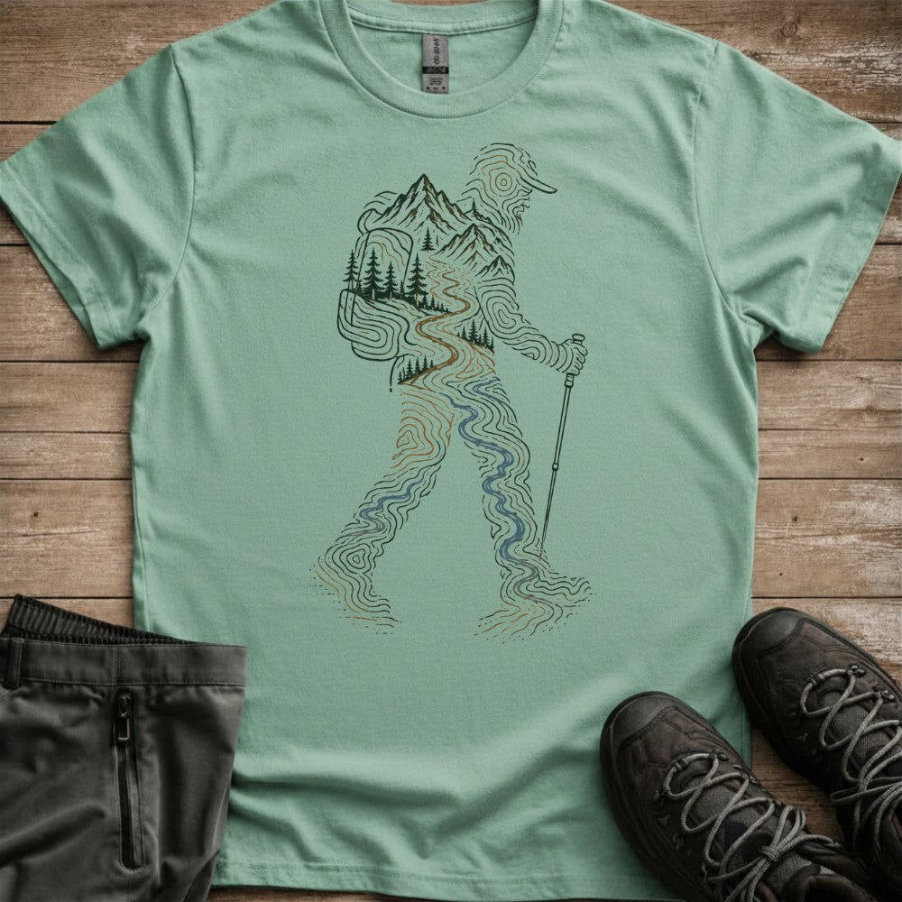 Contours Of Adventure T-Shirt