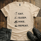 Eat Sleep Hike Repeat -Shirt