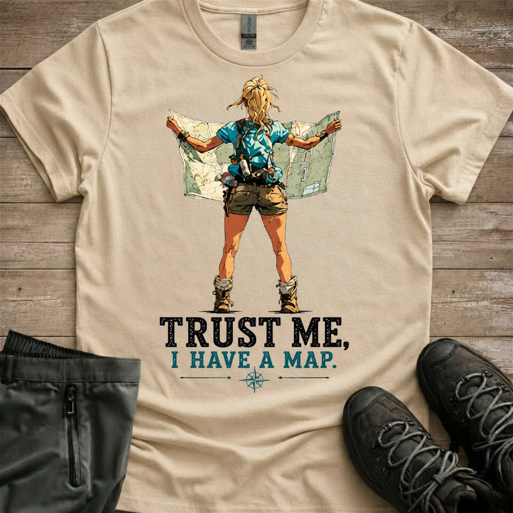 Trust Me, I Have A Map Tee