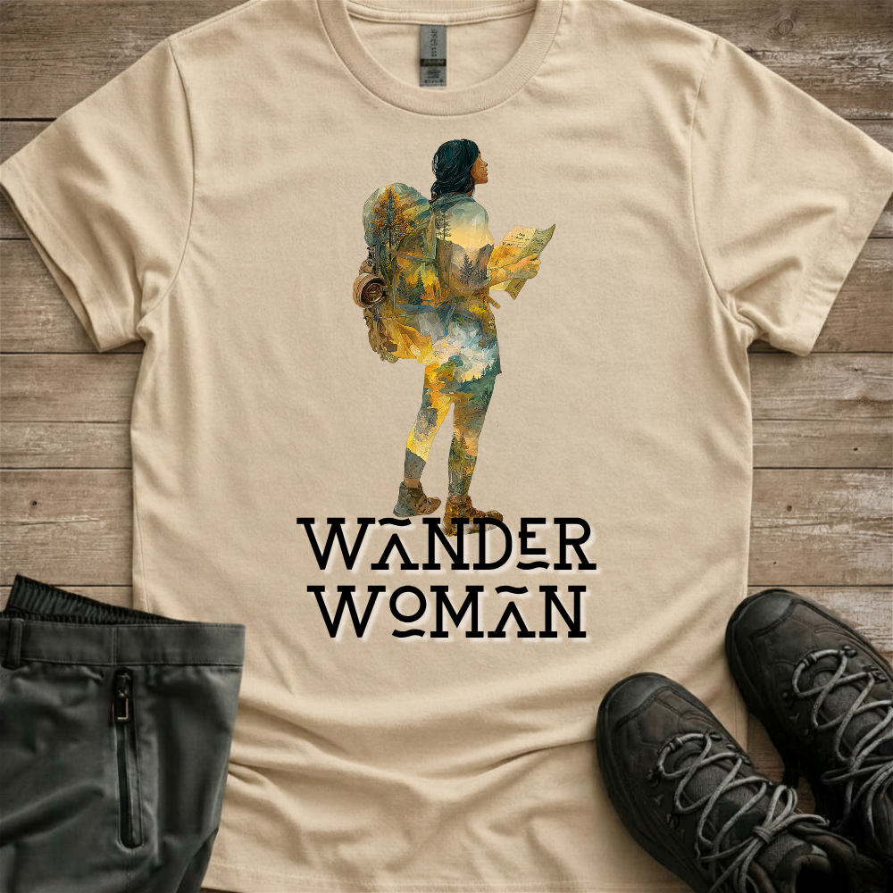 Wander Woman — Women’s Hiking Adventure Tee