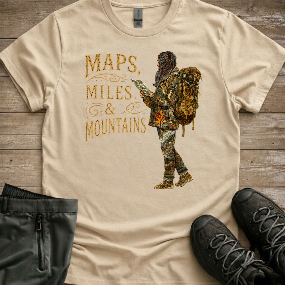 Maps n Miles Tee