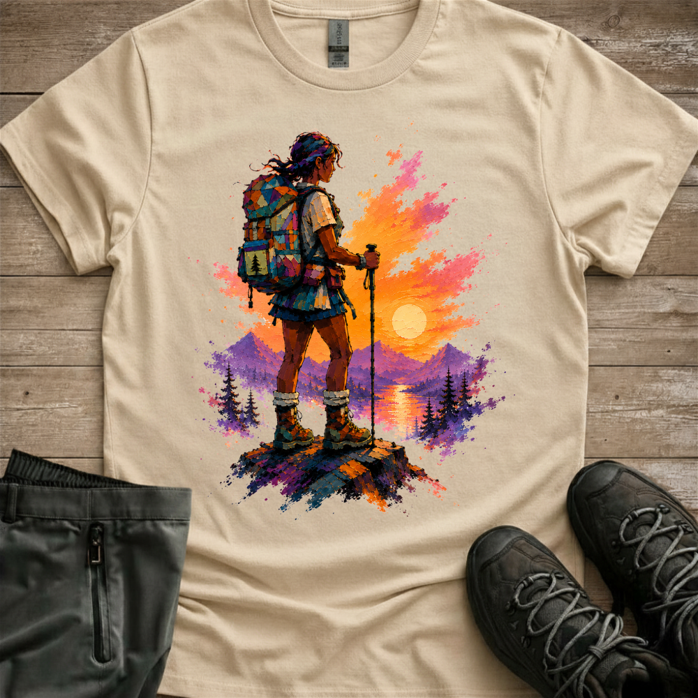 Wander Woman: Earn The View — Women’s Hiking Tee