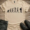 Evolution Of Hiker T-Shirt