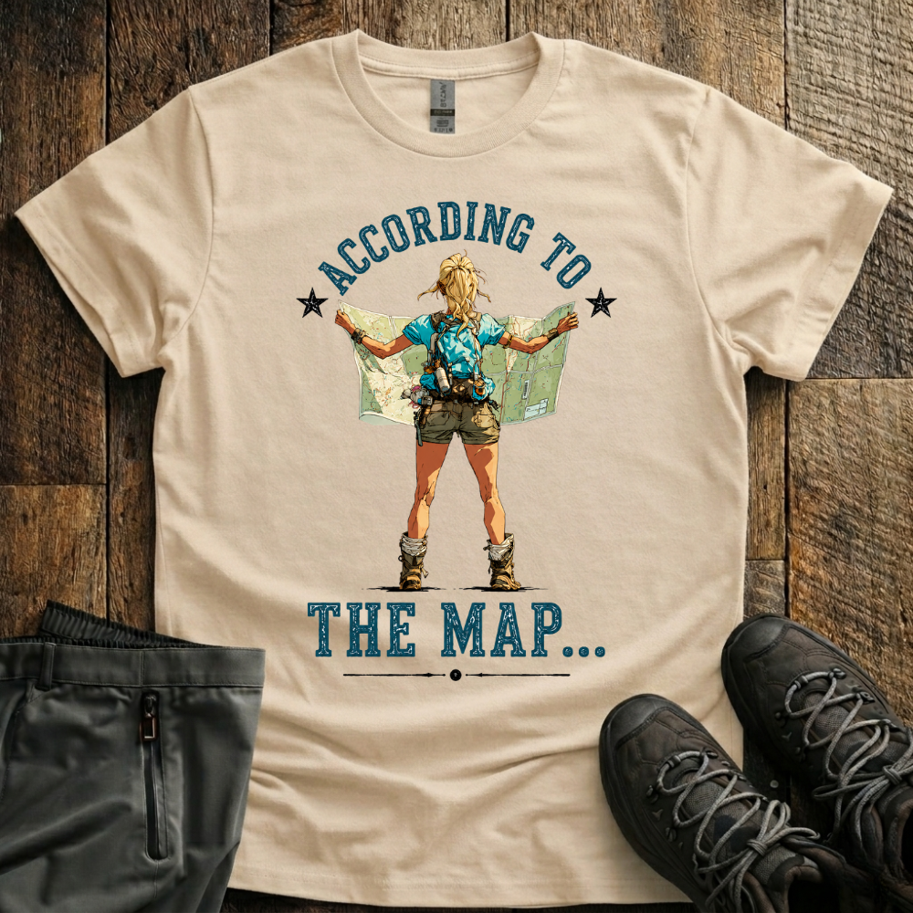 According To The Map T-Shirt