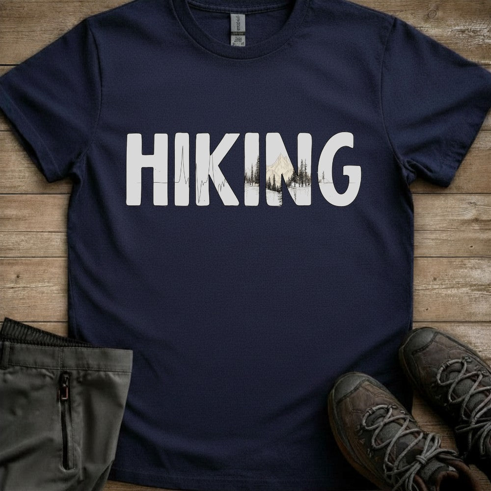 Hiking Heartbeat T-Shirt