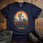 Resting Hiker Face - Yeti Edition T-Shirt