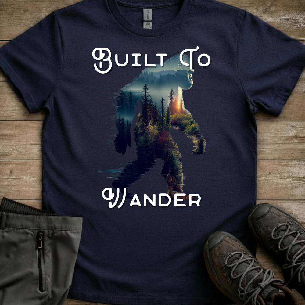 The Wandering Bigfoot — Outdoor Adventure Tee