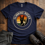Retro Climbing Rocks T-Shirt