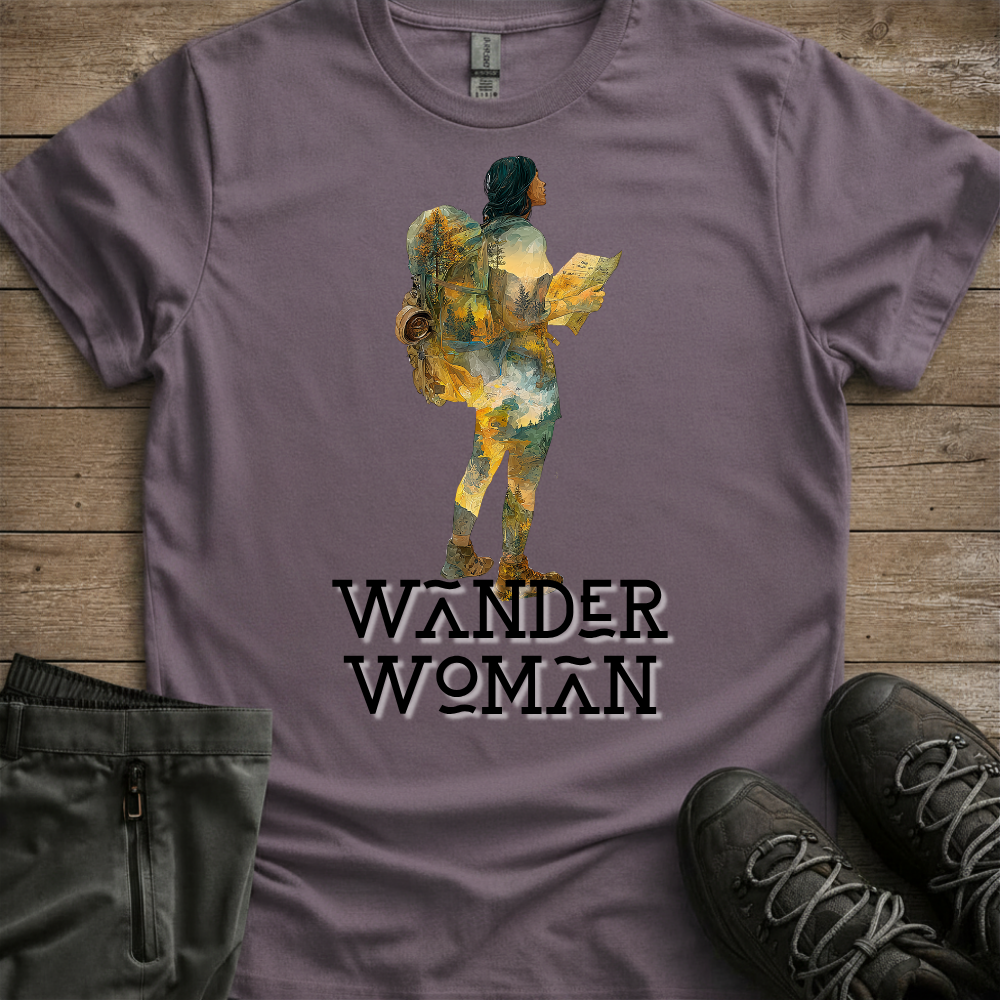 Wander Woman — Women’s Hiking Adventure Tee