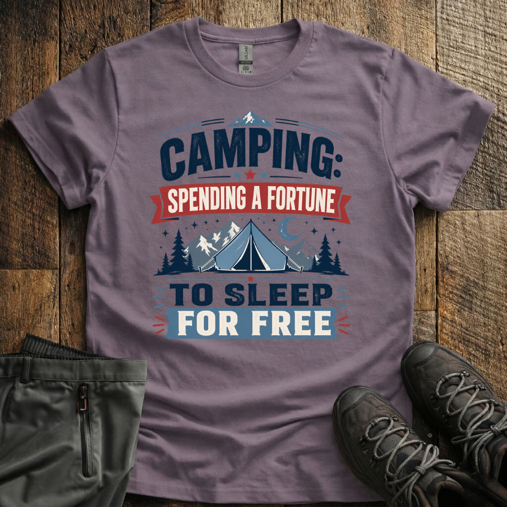 Sleeping for free T-Shirt
