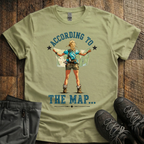 According To The Map T-Shirt