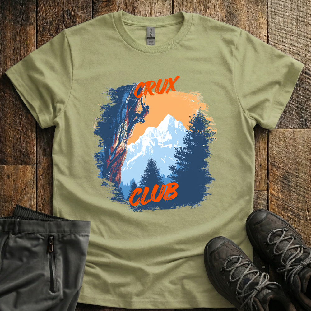 Crux Club Climbing T-Shirt