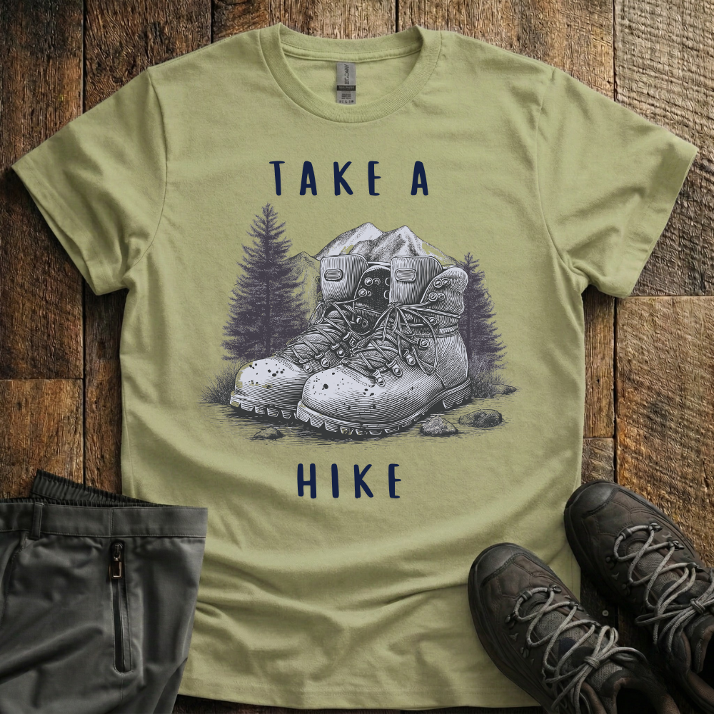 Take A Hike Boots V.3 T-Shirt