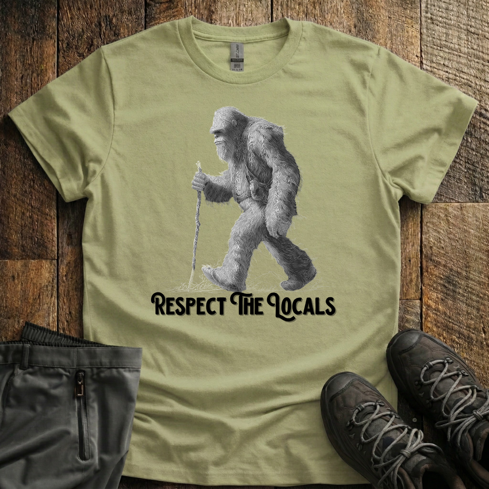 Respect The Locals Yeti T-Shirt