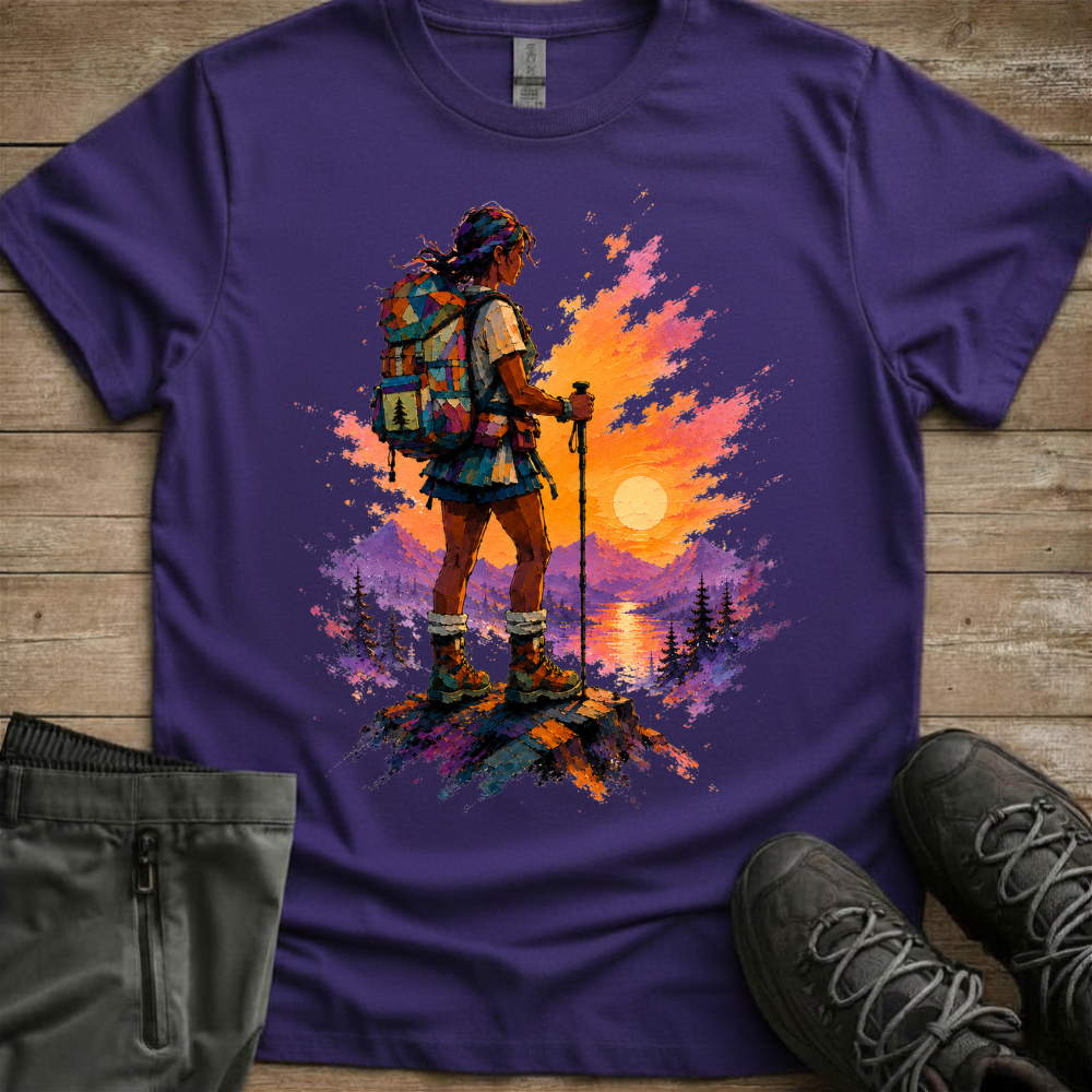 Wander Woman: Earn The View — Women’s Hiking Tee