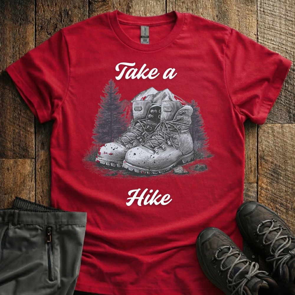 Take A Hike Boot V.4 T-Shirt