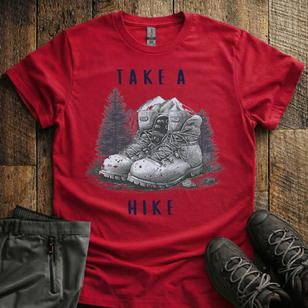 Take A Hike Boots V.3 T-Shirt