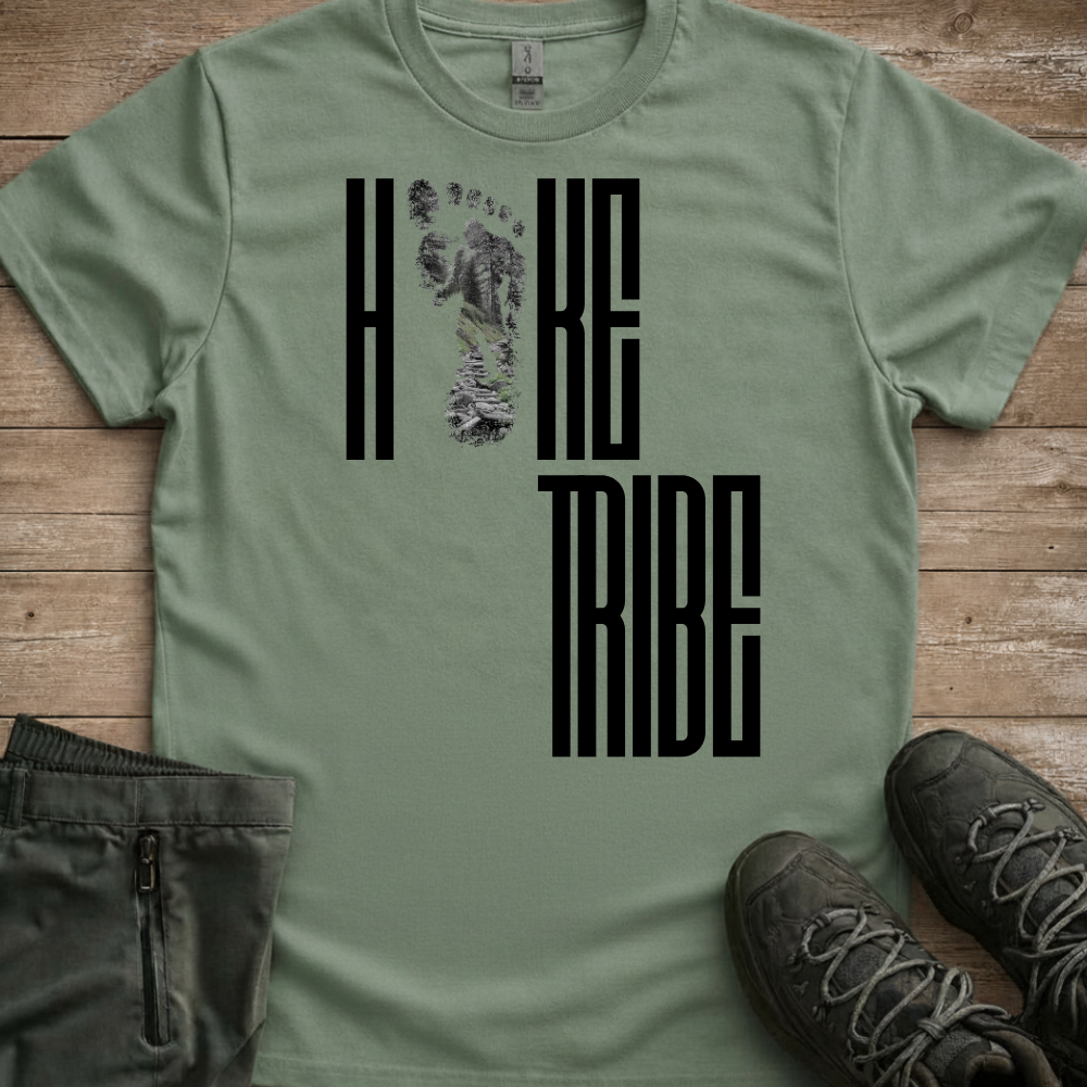 Hike Tribe Foot Print T-Shirt