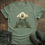 Resting Hiker Face T-Shirt