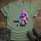 Take A Hike Neon Yeti T-Shirt
