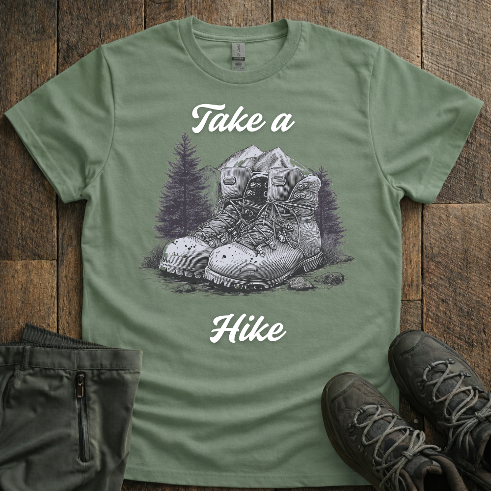 Take A Hike Boot V.4 T-Shirt