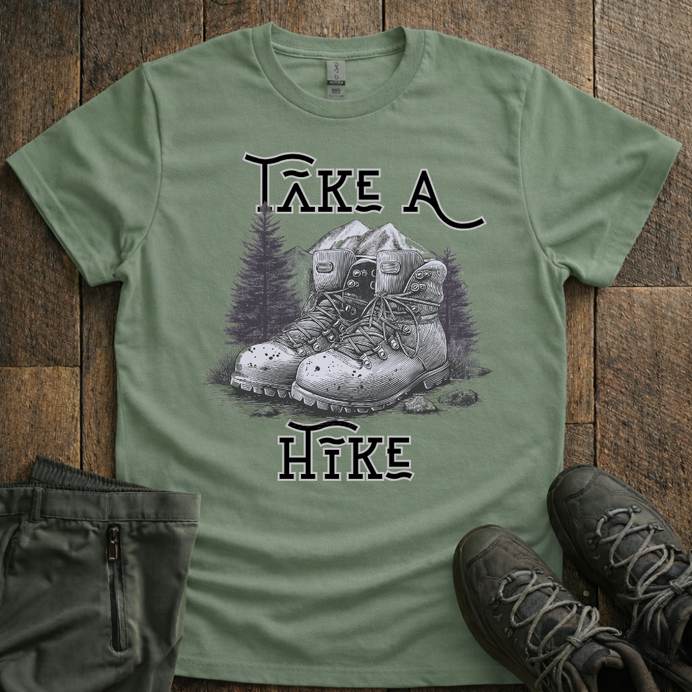 Take A Hike Boots V.2 T-Shirt