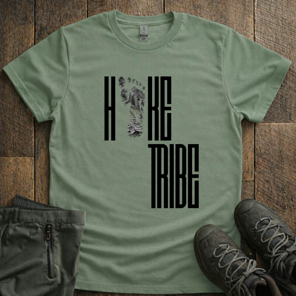 Hike Tribe Yeti Foot T-Shirt