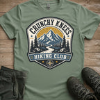 Crunchy Knees Hiking Club Tee