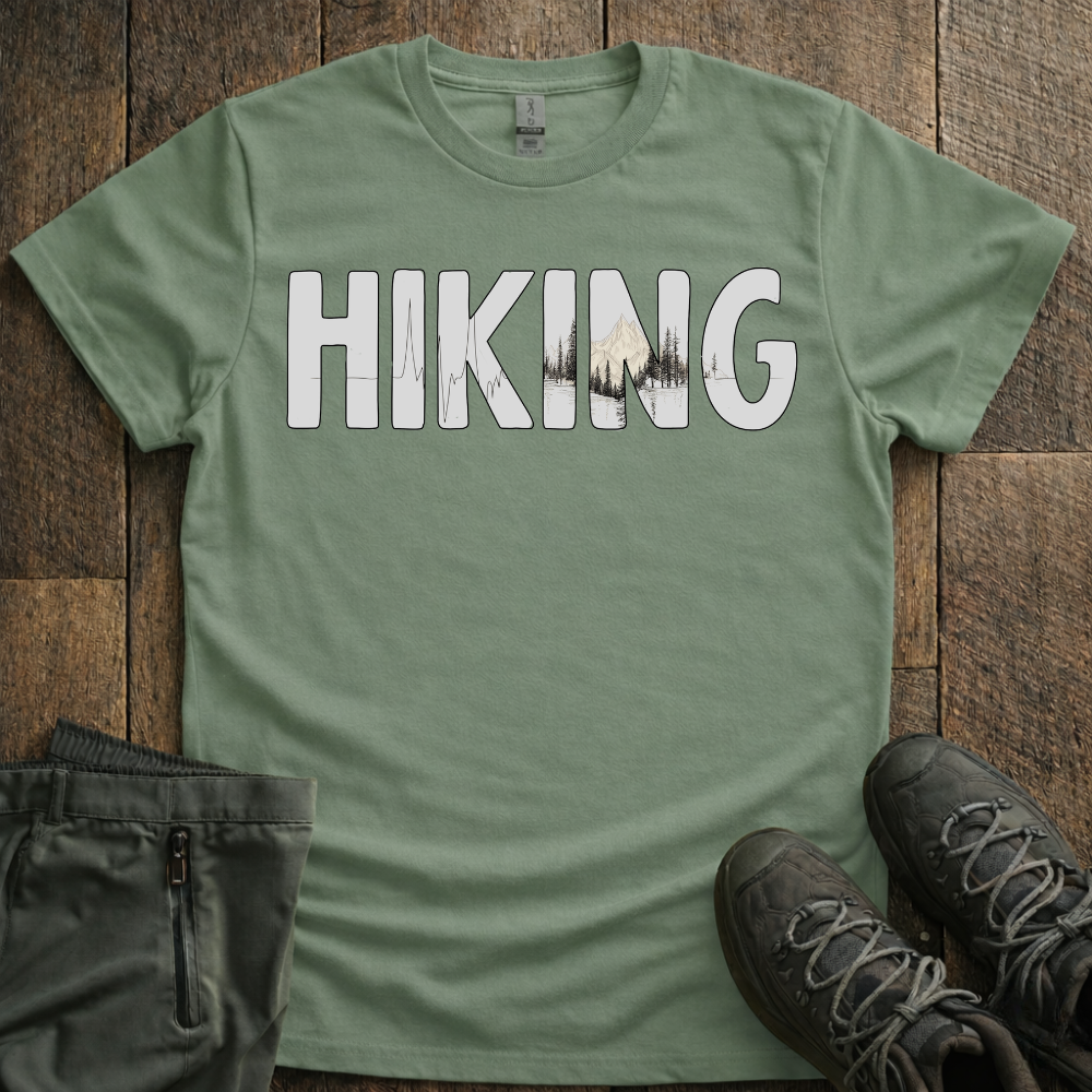 Hiking Heartbeat T-Shirt