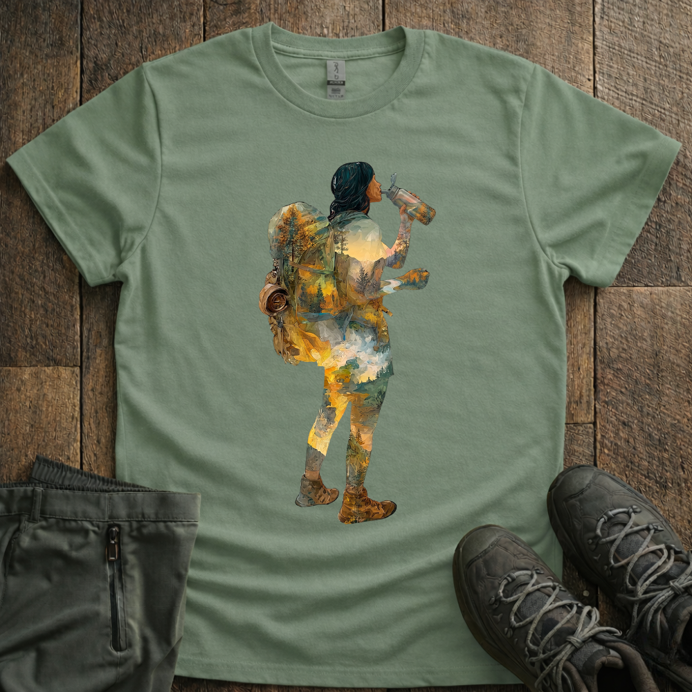 Wander Woman Drinking T-Shirt
