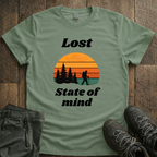 Lost Is A State Of Mind Retro T-Shirt