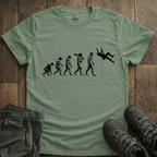 Evolution Of Climber T-Shirt