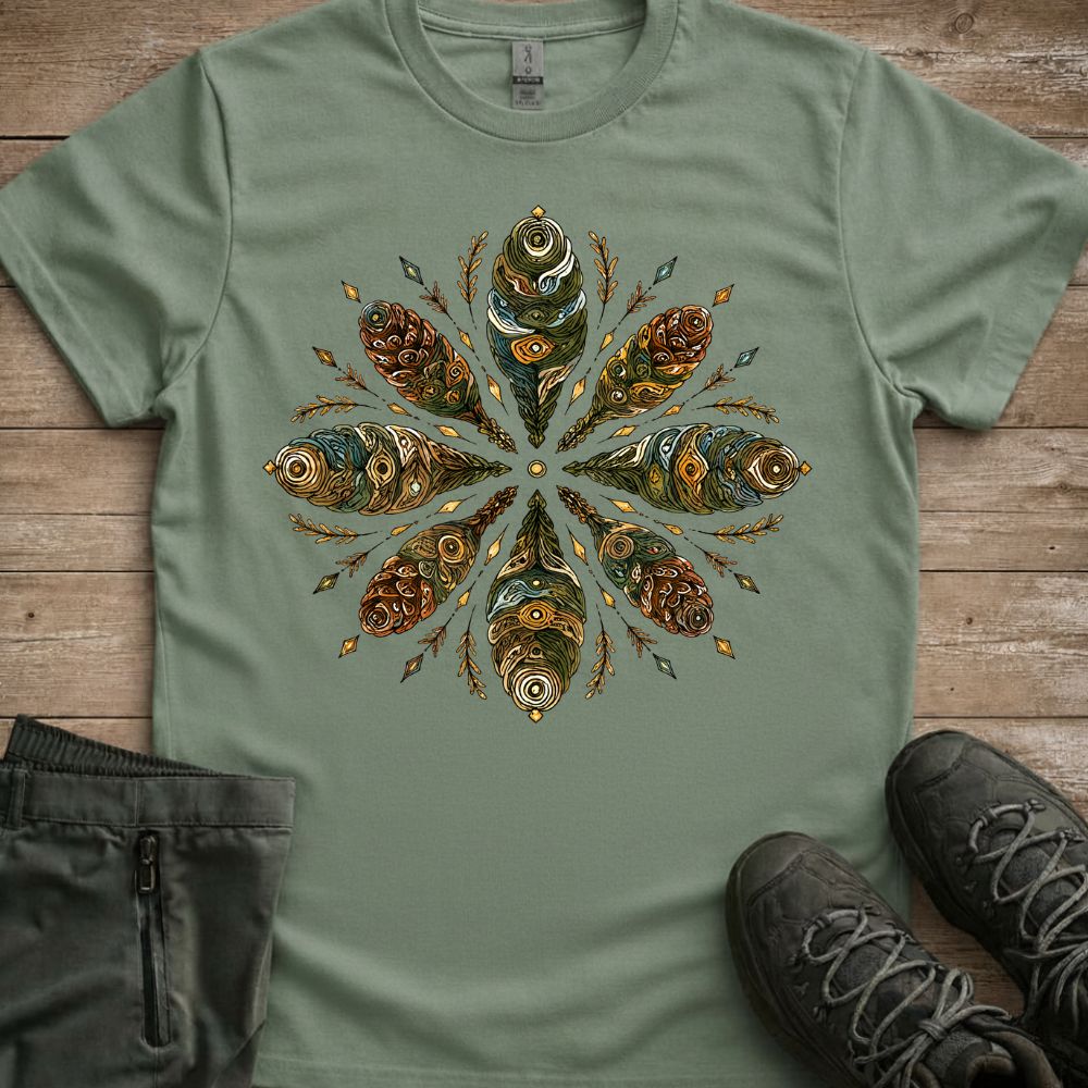 Pinecone burst Tee