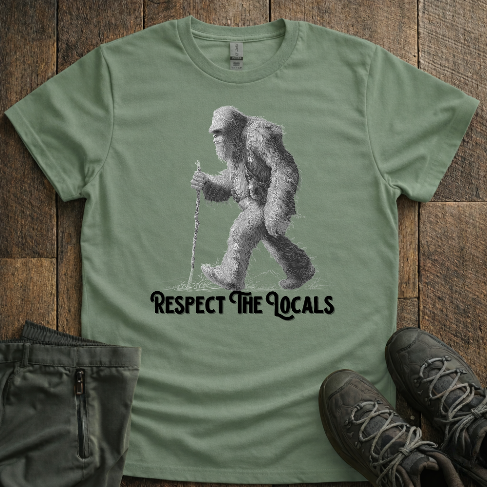 Respect The Locals Yeti T-Shirt