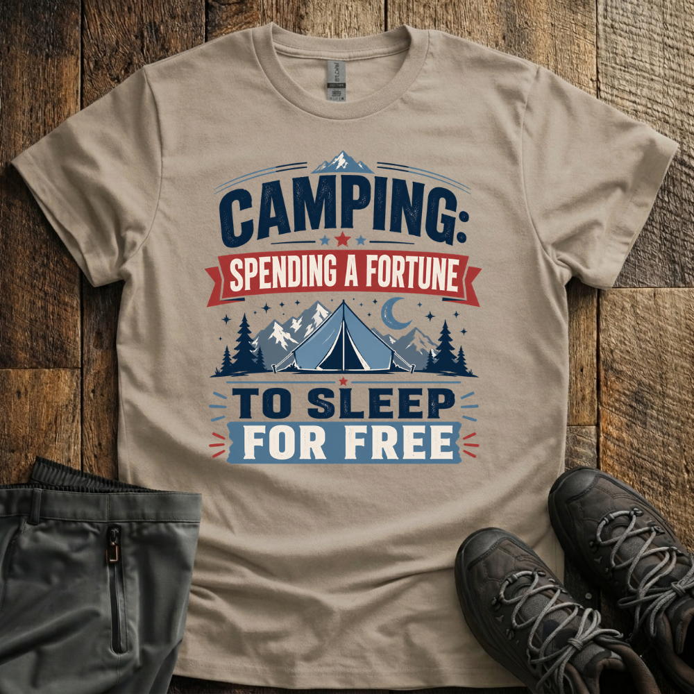 Sleeping for free T-Shirt