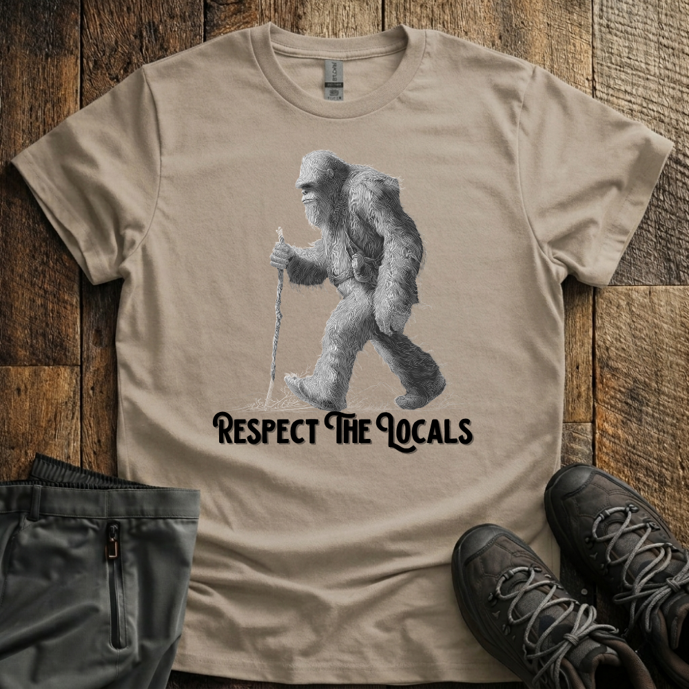 Respect The Locals Yeti T-Shirt