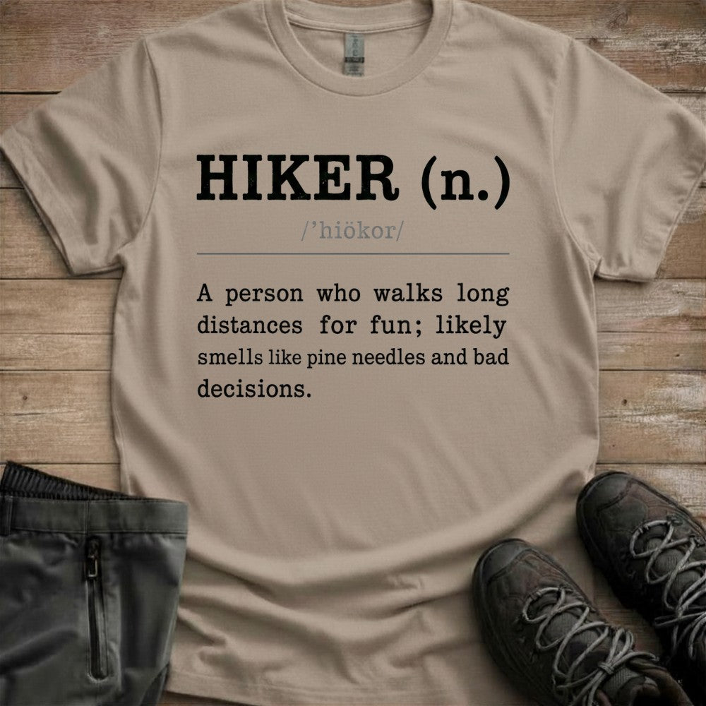 Hiker Description Tee