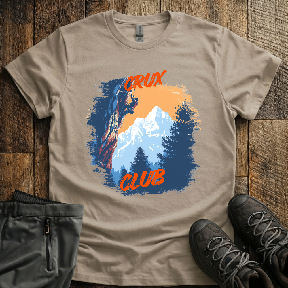 Crux Club Climbing T-Shirt