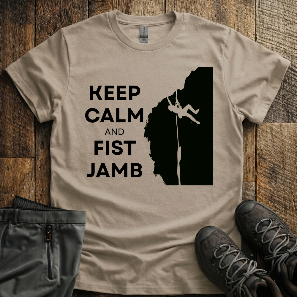 Keep Calm & Fist Jamb T-Shirt